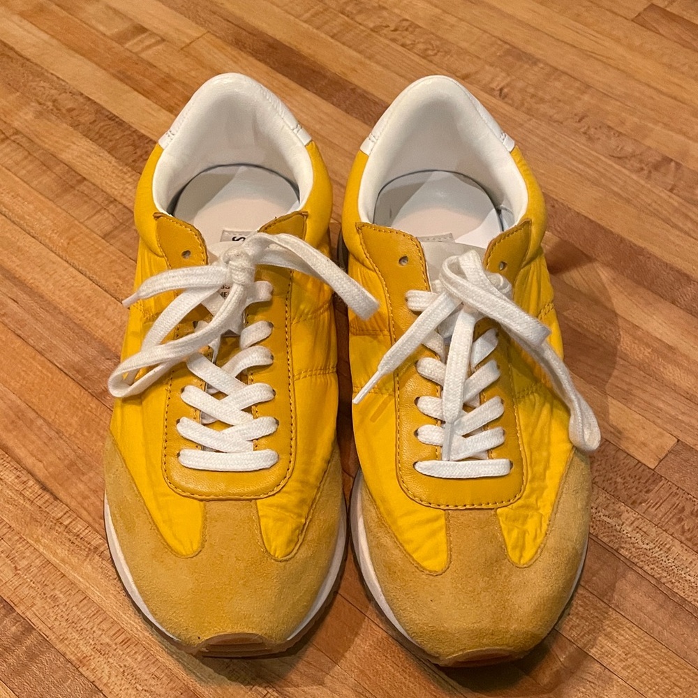 Steve Madden Yellow Athletic/Running Shoes
